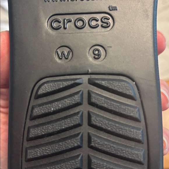 CROCS Black Slide Sandals - Picture 5 of 5